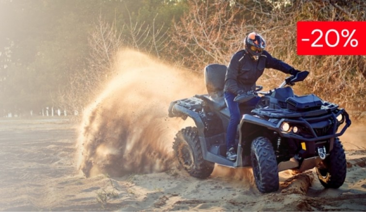 Kahetunnine <br>ATV safari