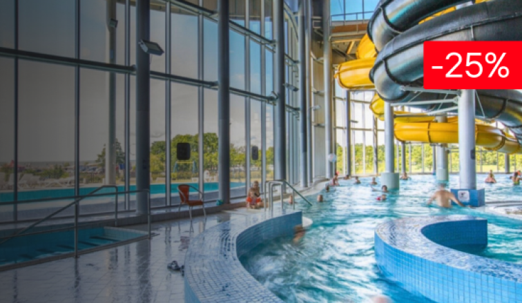 Посещением Tervise Paradiis<br>с проживанием