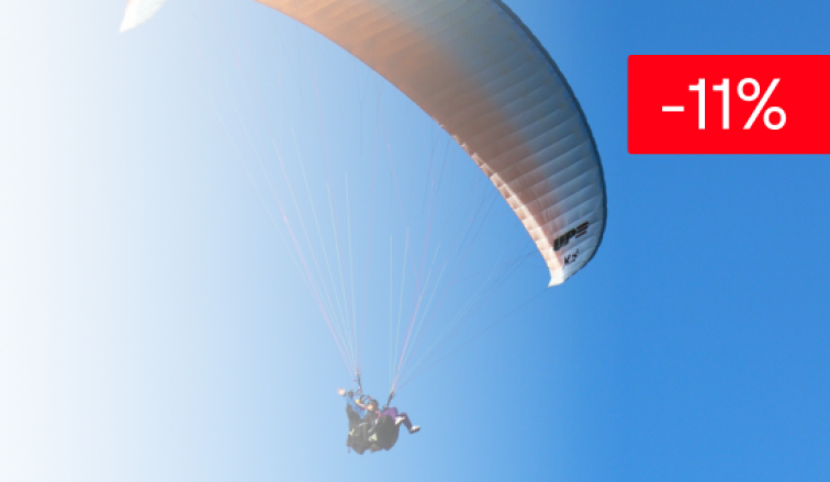 Lend paraplaanil<br> + video