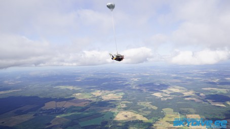 Тандемный прыжок с парашютом с высоты 4000 м #4