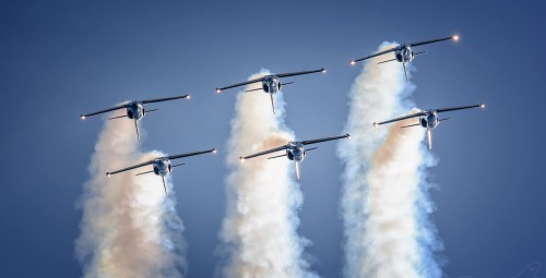 Полёт на военном самолете L-39 #8