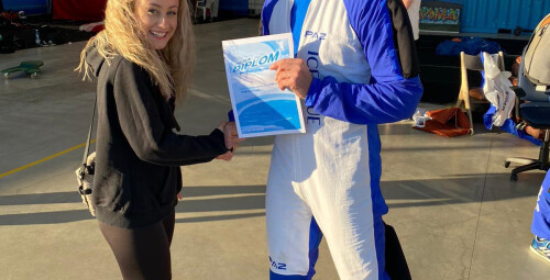 Тандемный прыжок с парашютом (с высоты 4000 м) + видео #8