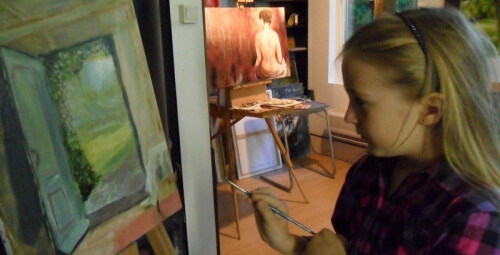 Курс живописи «В студии свободного творчества» #2