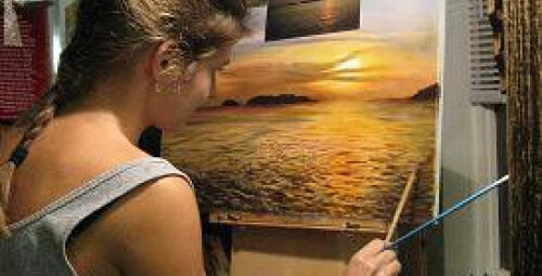 Курс живописи «В студии свободного творчества» #3