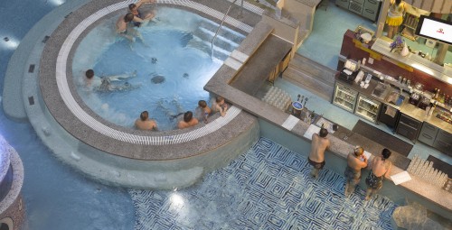 Водные удовольствия в Tallink Aqua Spa и коктейли из бара в бассейне #5
