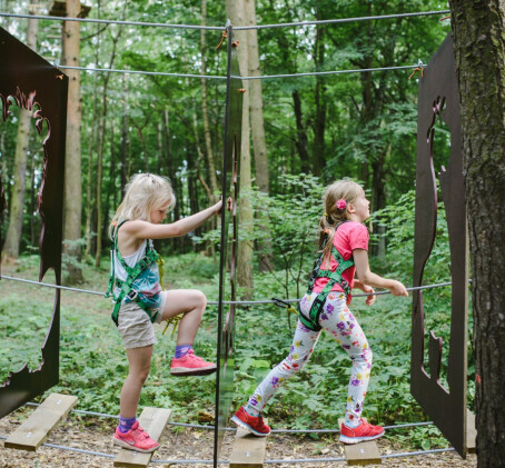 Põnev seiklusrada 2-7 aastasele lapsele Valgeranna seikluspargis