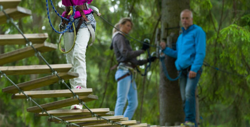 Põnev seiklusrada täiskasvanule Valgeranna seikluspargis #3