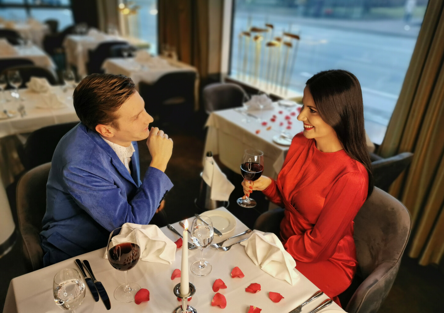 Романтический ужин в ресторане L’Ermitage