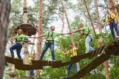 Põnev seiklus Tartu seikluspargis + ülivinge 300 m. õhusõit #2