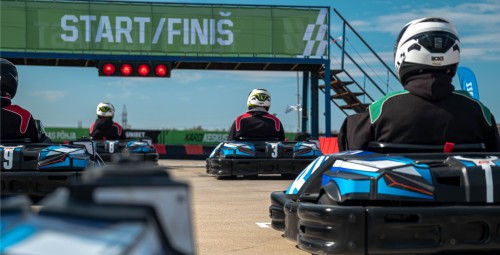 Kaasahaarav kardisõit seltskonnale Unibet Kardikeskuses #6