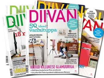 Подписка на журнал DIIVAN (6 месяцев) Üle Eesti #3