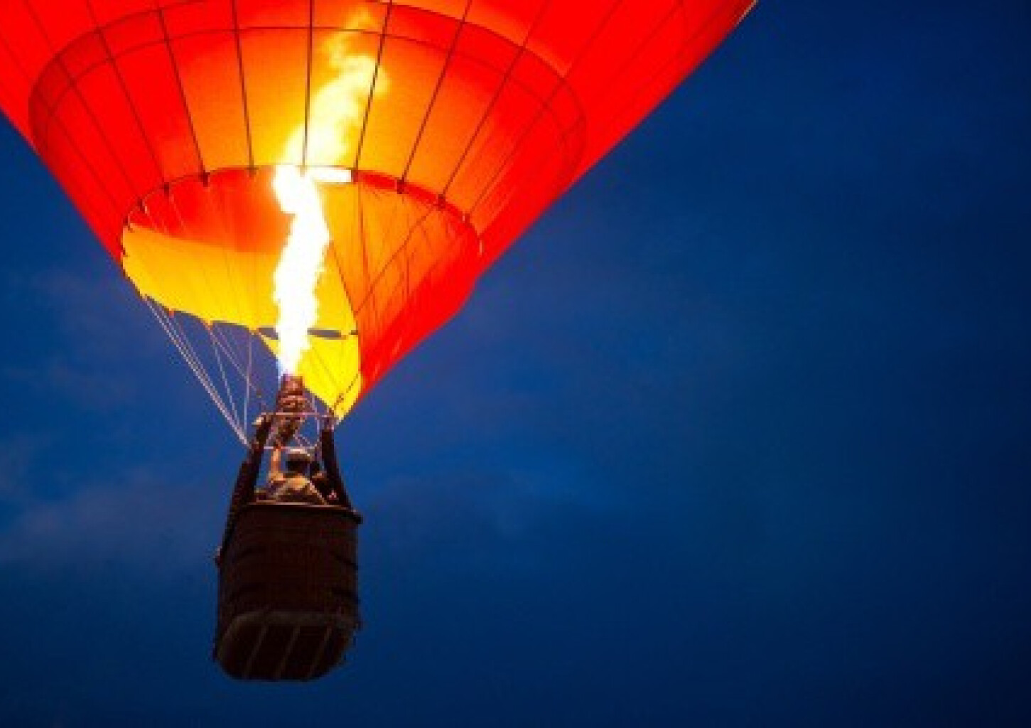 Романтическое приключение на воздушном шаре 