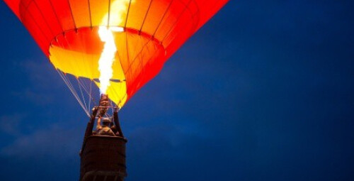 Романтическое приключение на воздушном шаре  #1