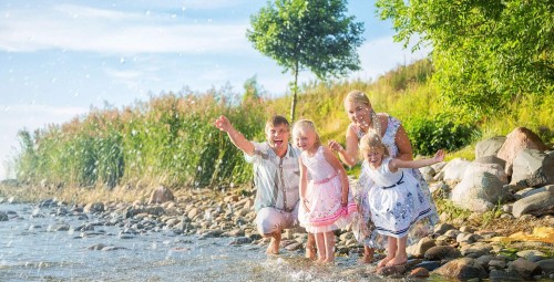 Семейная фотосессия в Таллинне #1