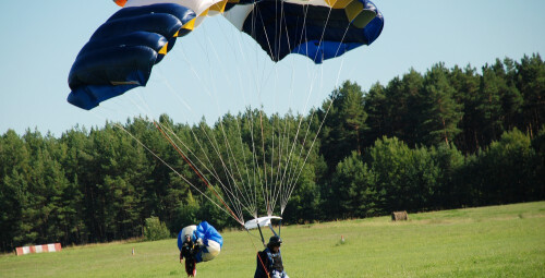 Начальное обучение и самостоятельный прыжок с парашютом  #2