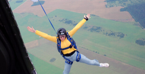 Начальное обучение и самостоятельный прыжок с парашютом  #4