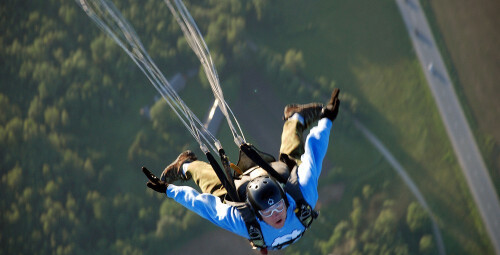 Начальное обучение и самостоятельный прыжок с парашютом  #5