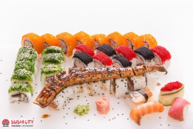 Наслаждение вкусом суши в Sushi City #2