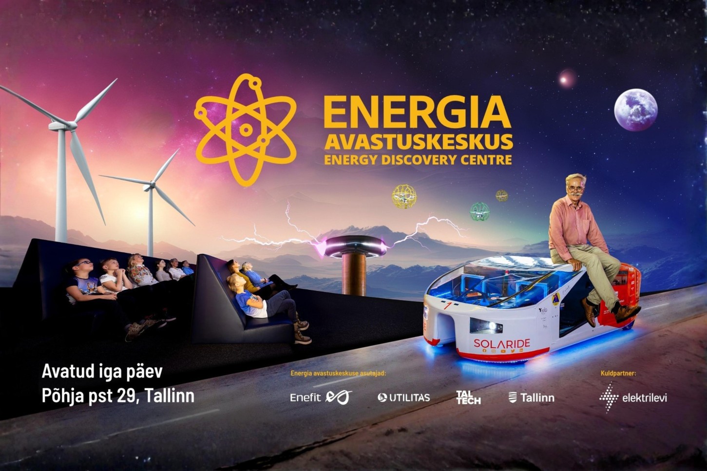 Avastamisrõõmu kogu perele Energia avastuskeskuses