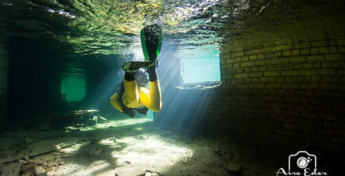 Sukeldumine veealuse vangla varemetes koos parvesõiduga #2