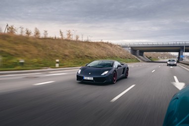 Поездка на Lamborghini Gallardo на шоссе #3