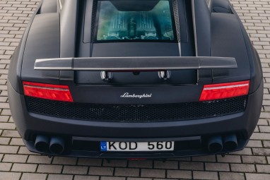 Поездка на Lamborghini Gallardo на шоссе #5