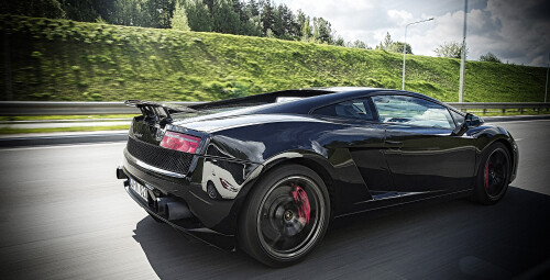 VIP! Tunneta Lamborghini Gallardo võimsust maanteel  #3