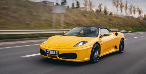 VIP! Поездка на Ferrari F430 на шоссе #7