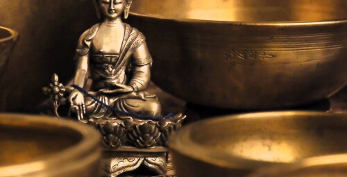 Уникальный звуковой массаж тибетскими поющими чашами #3