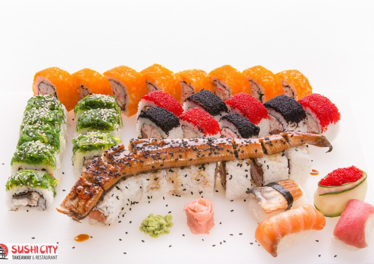 Наслаждение вкусом суши в Sushi City 50€