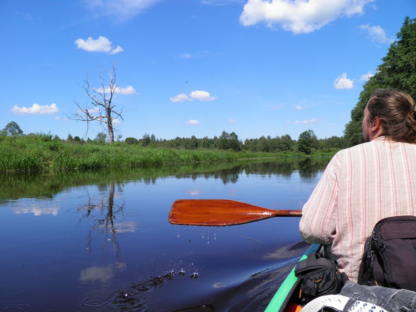 Двухдневный поход на каноэ для компании
