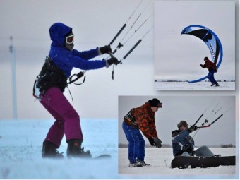 Snowkite algkoolitus Võsu Surfikoolis #4