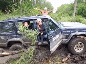 Saare Safari minivõistlus Jeepidega Valjala, Saaremaa #3