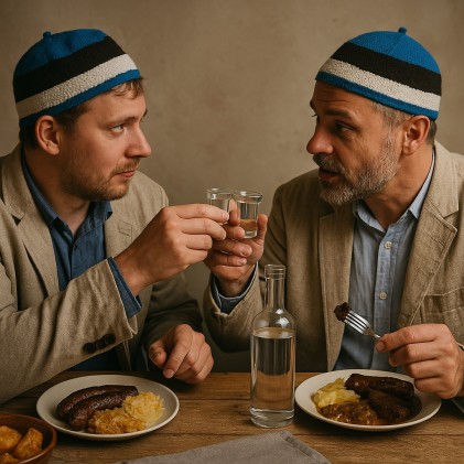 Elamusõhtusöök "Teine eestlane" viinaga