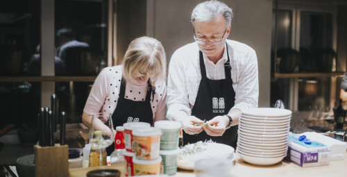 Тайская кулинарная школа в ресторане NOK NOK #1