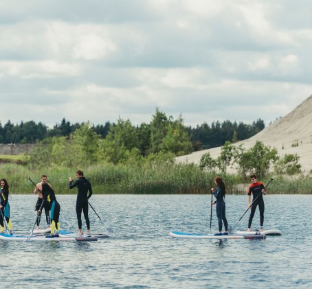SUP-matk Rummu järvel koos maagilise tuhamäe külastusega