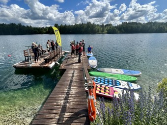 SUP-(Aerusurfi) matk Rummu järvel koos maagilise tuhamäe külastusega #6