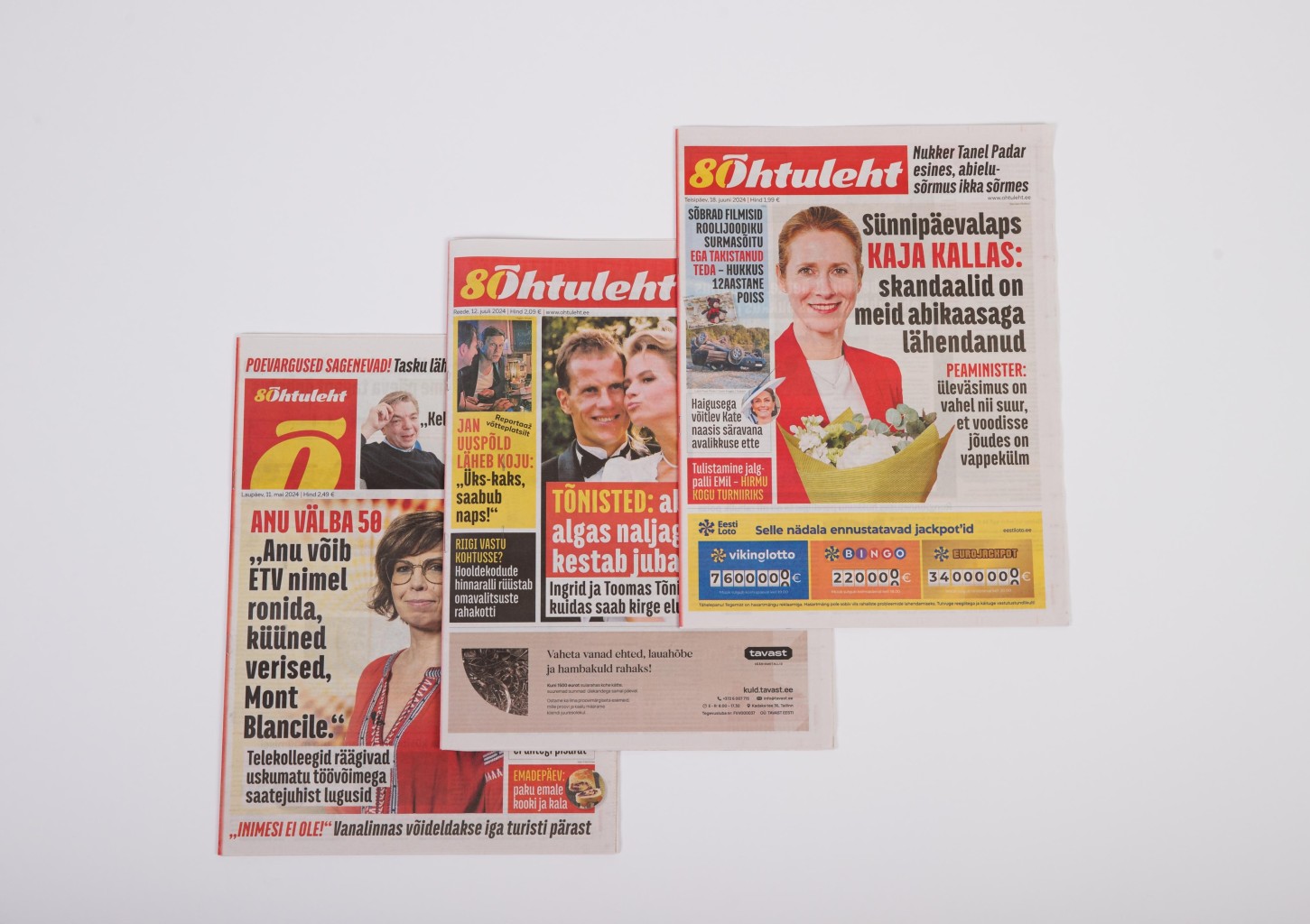 ÕHTULEHE tellimus (2 kuud)