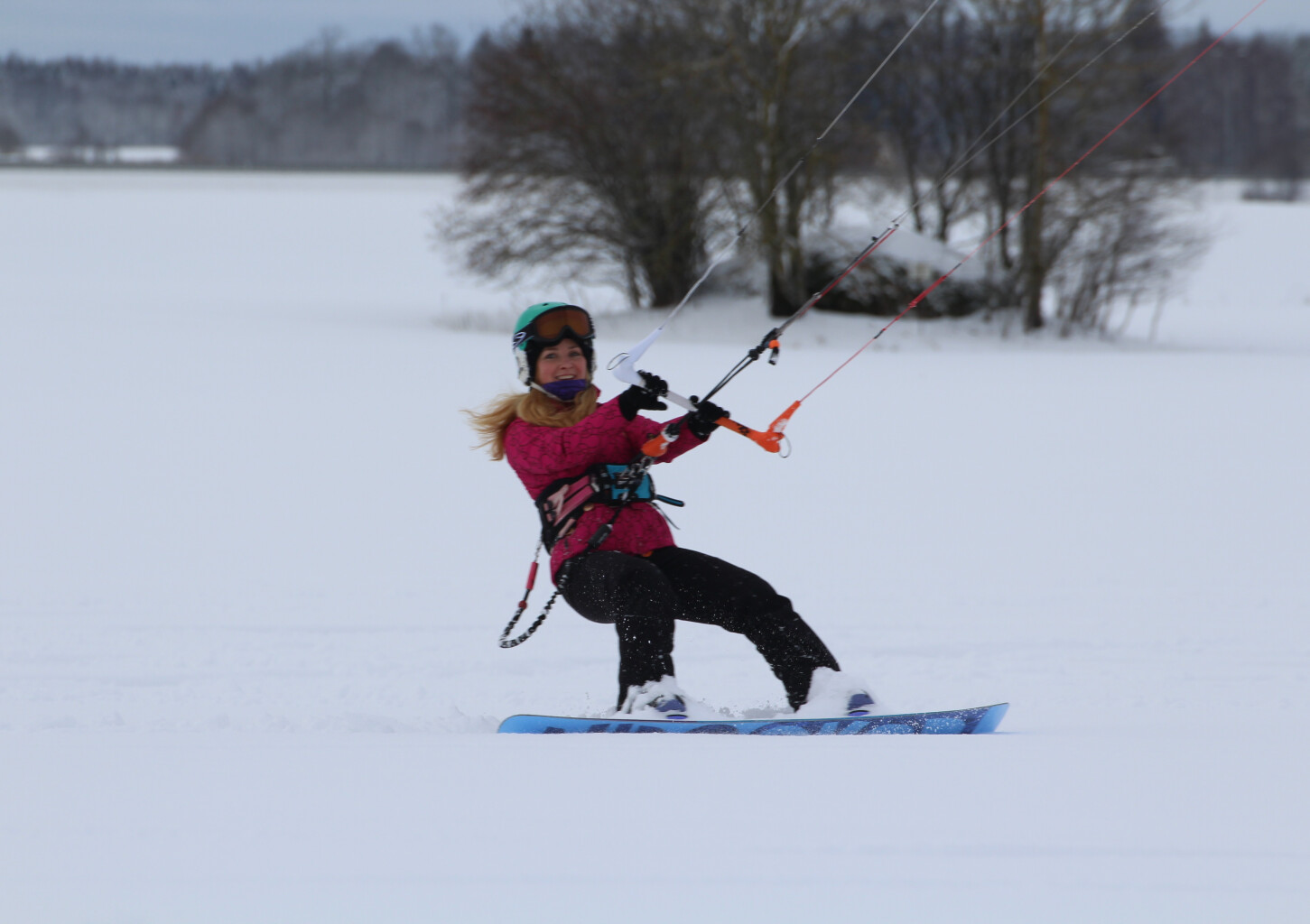 Курс обучения зимнему кайтингу