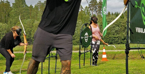 Битва на луках для компании из 20 человек #4