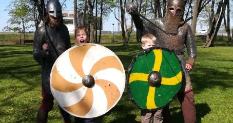 Детский день рождения с викингами