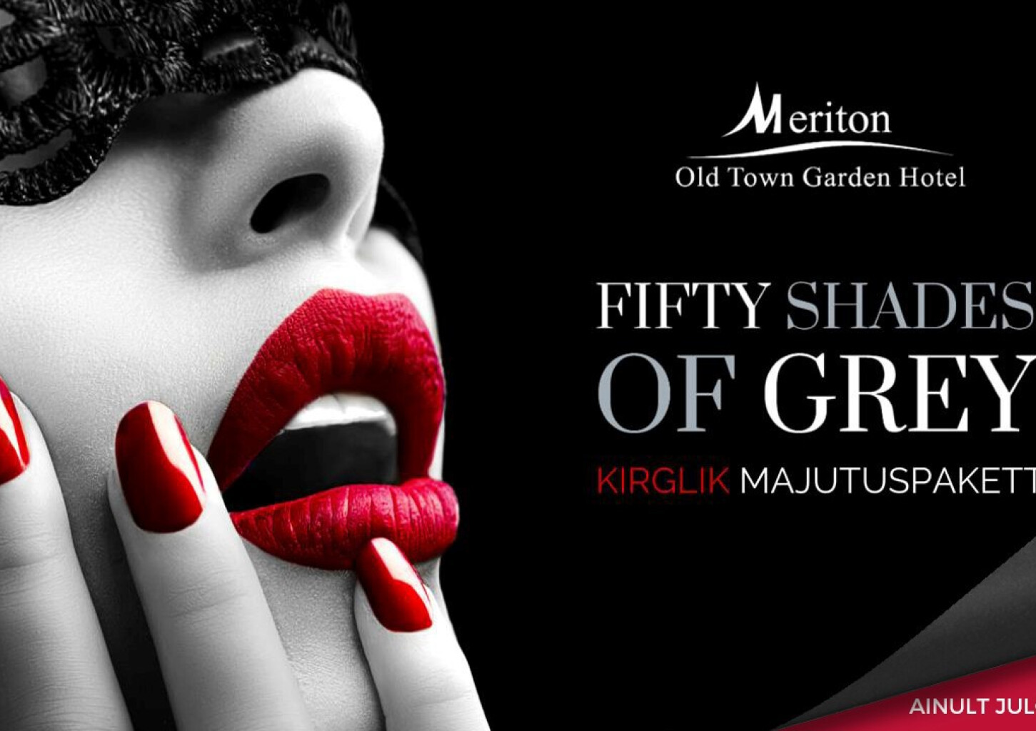 Meelierutav majutuspakett “50 Halli Varjundit” vol.2 - ainult julgematele!