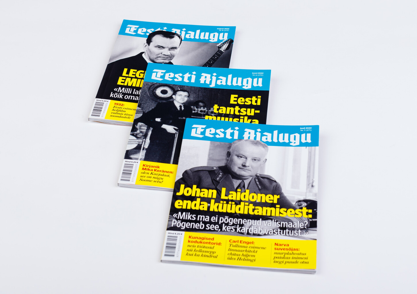 Подписка на журнал Eesti Ajalugu (12 месяцев)