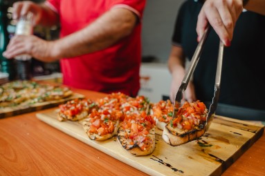 Весёлый курс гриля с ужином из четырёх блюд #3