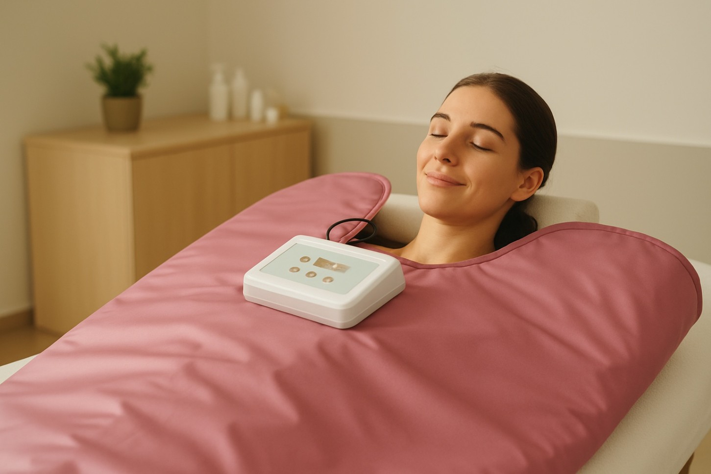 Сессия на инфракрасном коврике в салоне красоты Siluett