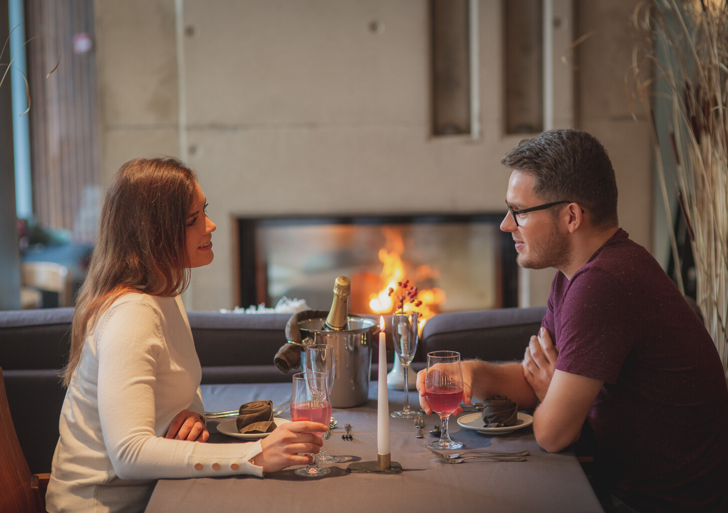 Kolmekäiguline õhtusöök restoranis Pähkel
