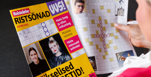 Подписка на сборник кроссвордов Naistelehe Ristsõnad (12 месяцев) #3