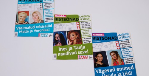 Подписка на сборник кроссвордов Naistelehe Ristsõnad (12 месяцев) #1