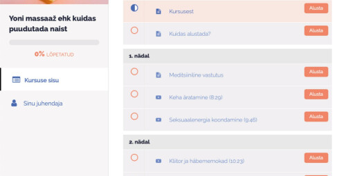 Yoni-, Lingam-, rinna- ja kogu keha massaažikooli eluaegne ligipääs #6