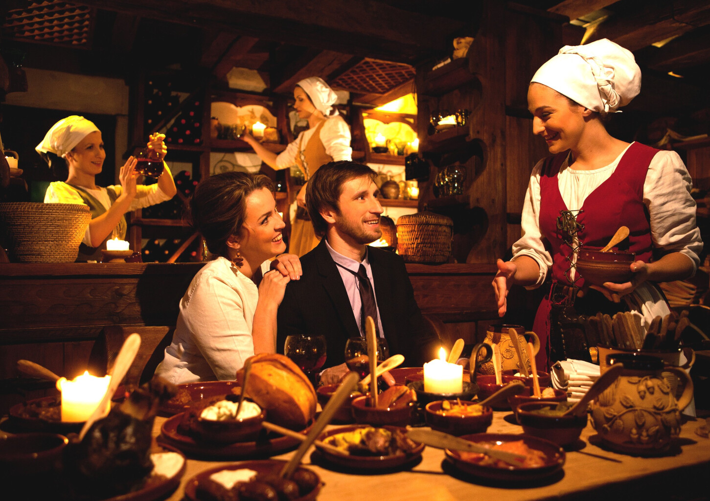 Romantiline sööming kahele Olde Hansas